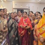 बांकीमोंगरा नगर पालिका अध्यक्ष ने श्रीमती सोनी विकास झा ने नवमी पर लिया माँ सिद्धिदात्री का आशीर्वाद।